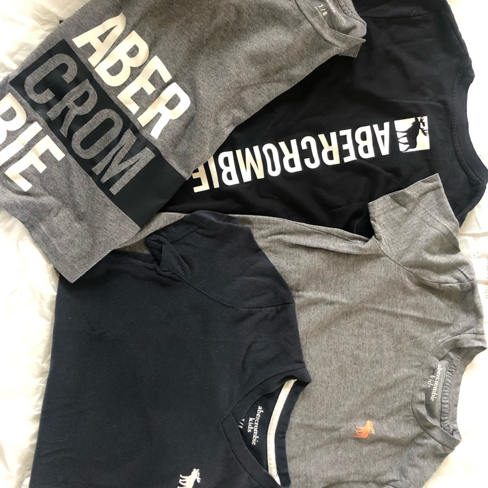 Boys Abercrombie 7/8 T-shirt Bundle